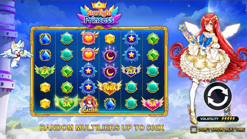 Pesona Putri dan Petir Kejutan Cuan di Starlight Princess
