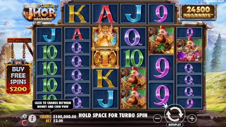 Petir, Harta, dan Kemenangan Besar Power Of Thor Megaways