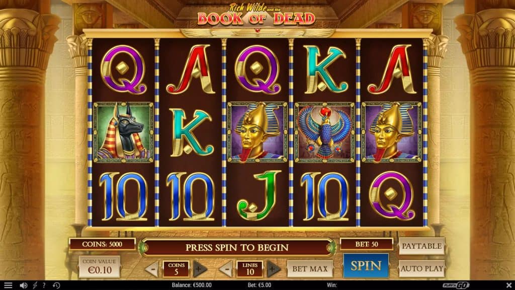 Petualangan Mesir Kuno Penuh Aura Dalam Book of Dead