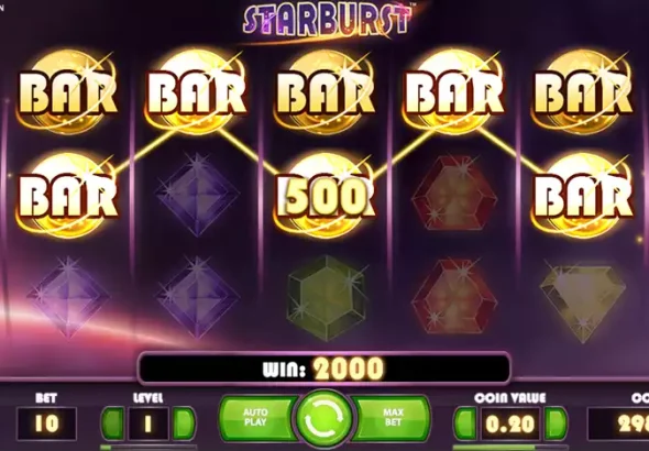 Starburst Sensasi Kosmik Cerah Bikin Main Makin Seru