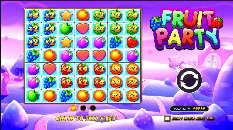 Jelajahi Fruit Party dengan Simbol Buah Penuh Warna Menarik