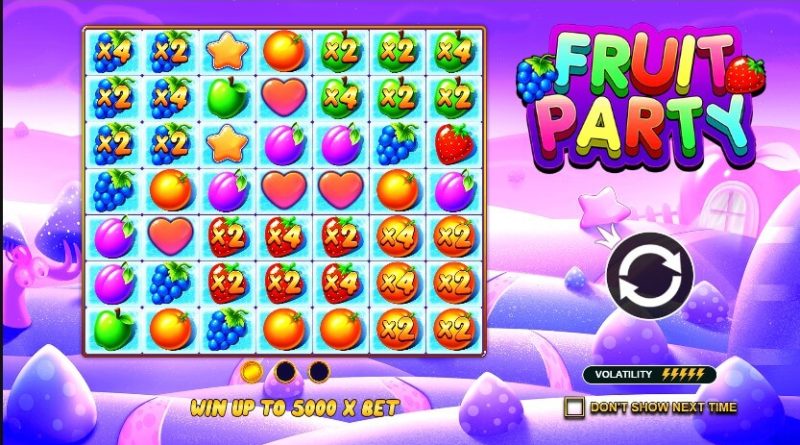 Jelajahi Fruit Party dengan Simbol Buah Penuh Warna Menarik
